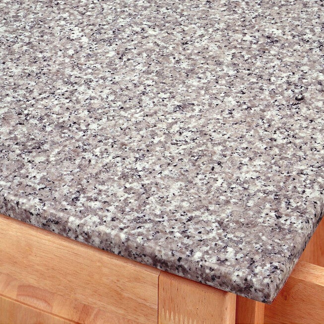Large Cottage Oak Finish Create a Cart with Salt & Pepper Granite Top, , on-hover image number 1