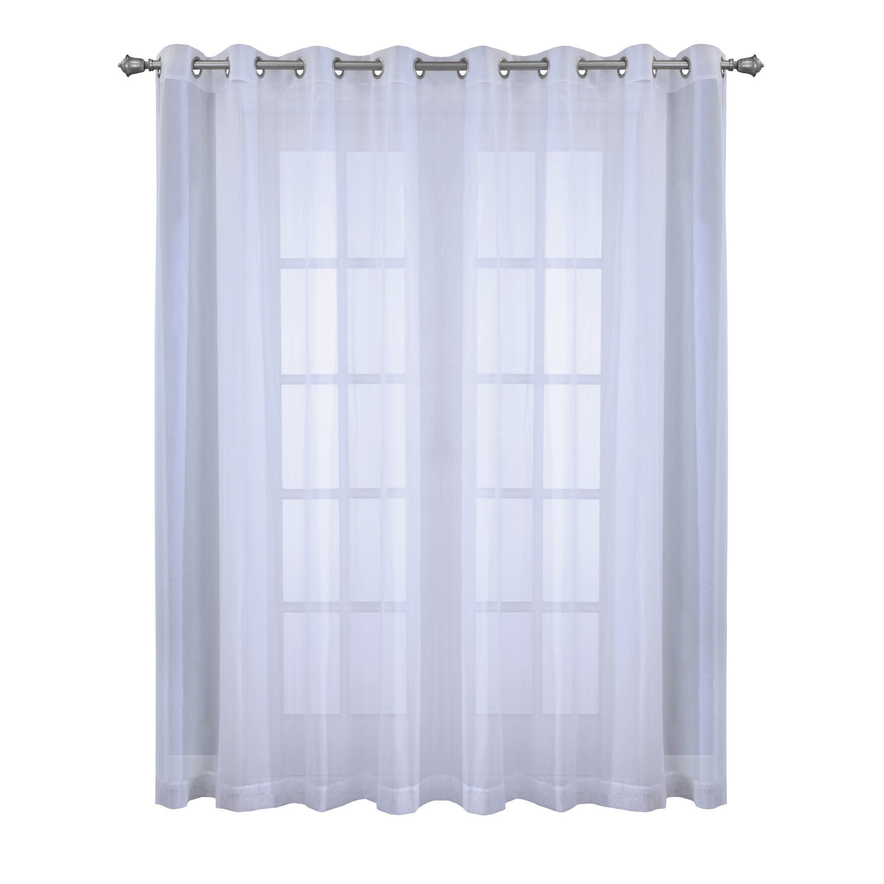 Cote D'Azure Sheer Curtain Panel, , on-hover image number 1