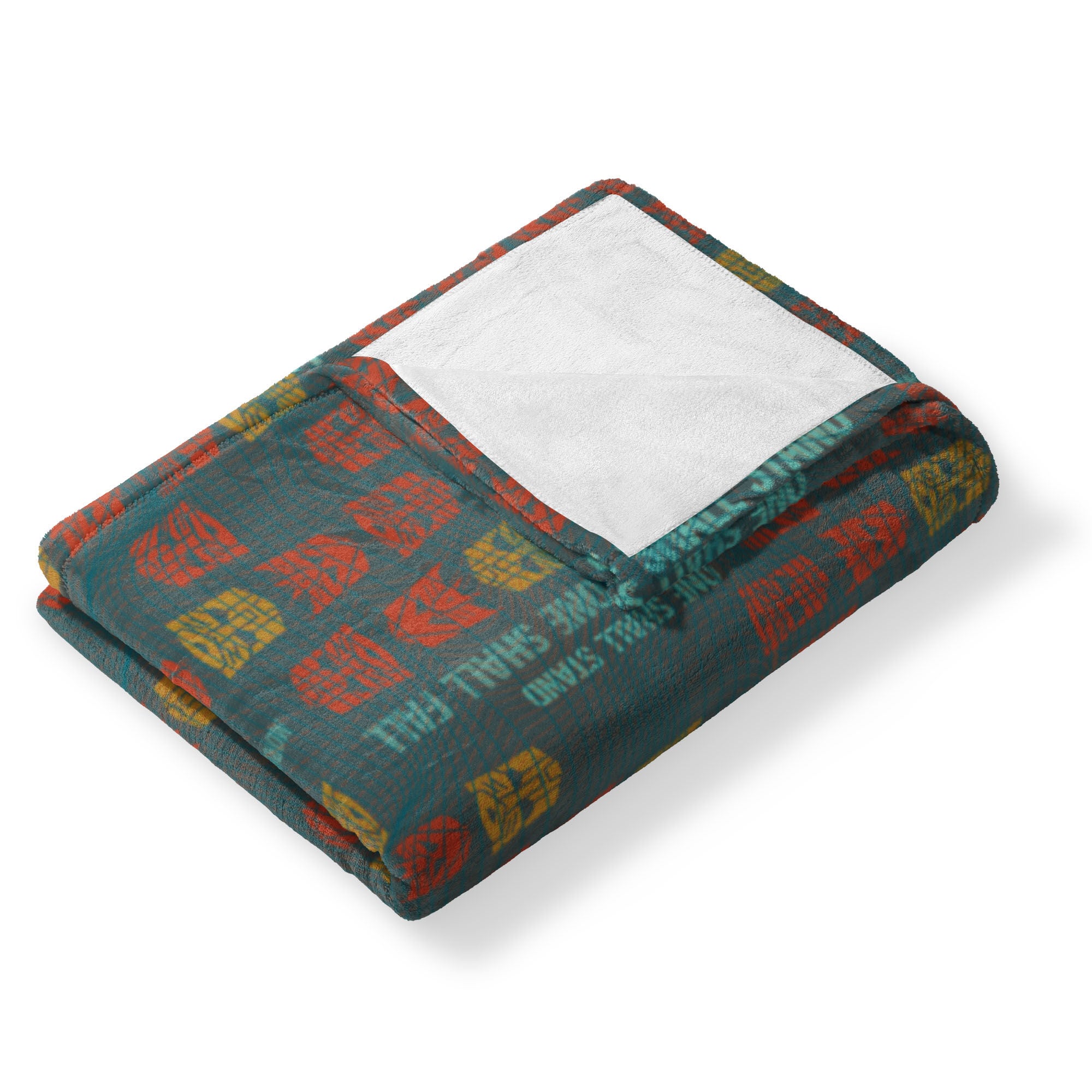 Hasbro Transformers One Shall Stand, One Shall Fall Silk Touch Throw Blanket 50X60 Inches, RED, alternate image number 3
