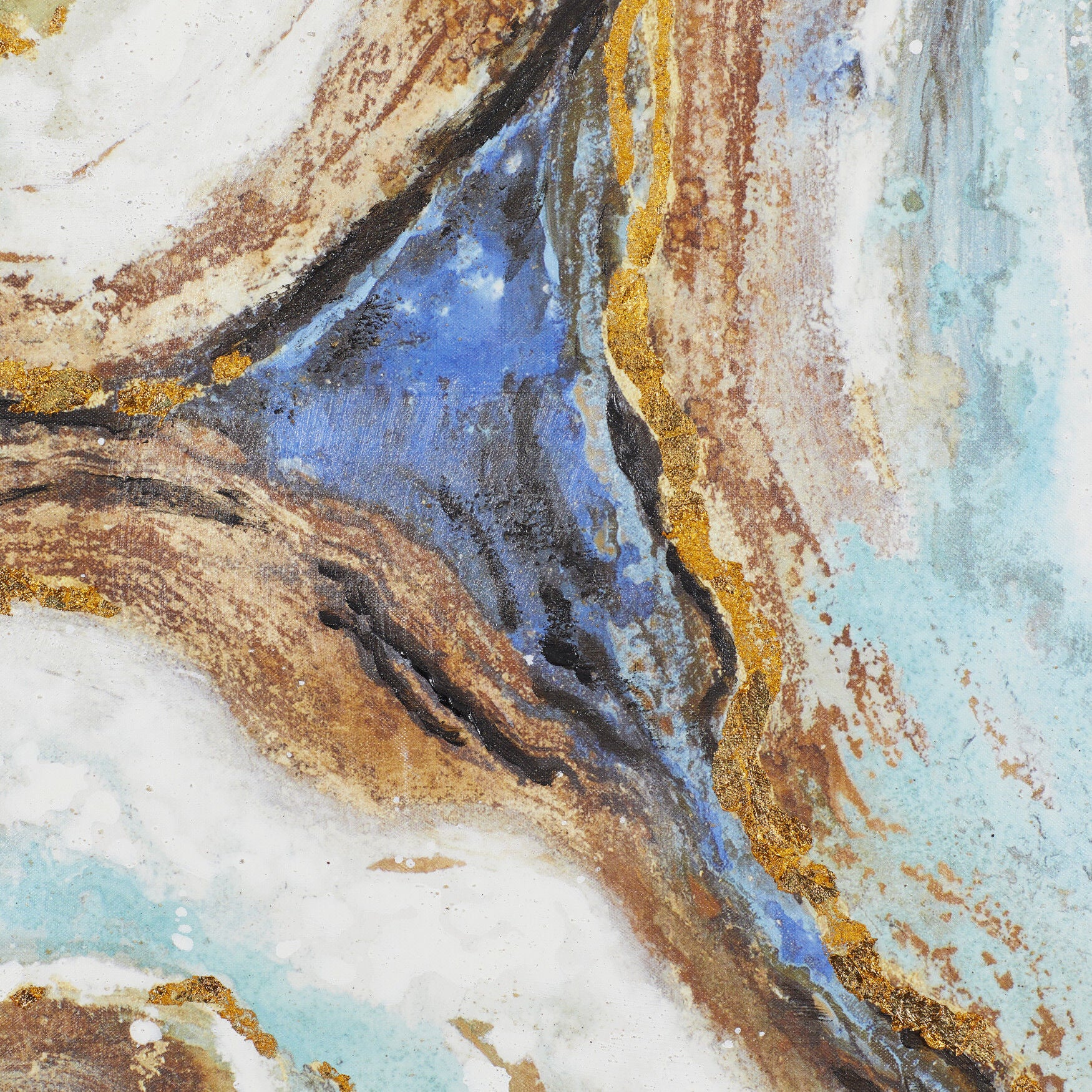 Multi Colored Glam Abstract Canvas Wall Art Framed Wall Art, , alternate image number 3