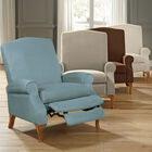 350 lbs. Weight Capacity Faux Suede Recliner, , on-hover image number null