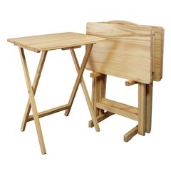 5pcs Tray Table Set-Natural