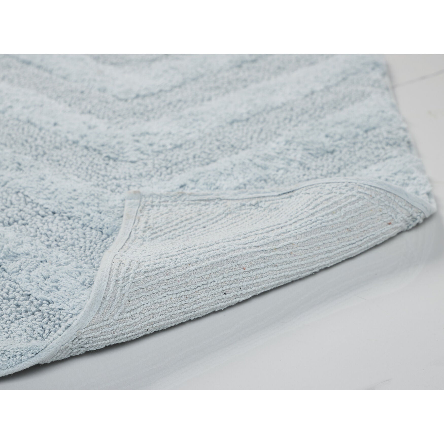 Hugo Collection 100% Cotton 2 Piece (20 inches X 20 inches | 21 inches X 34 inches) Bath Rug Set, , alternate image number 1