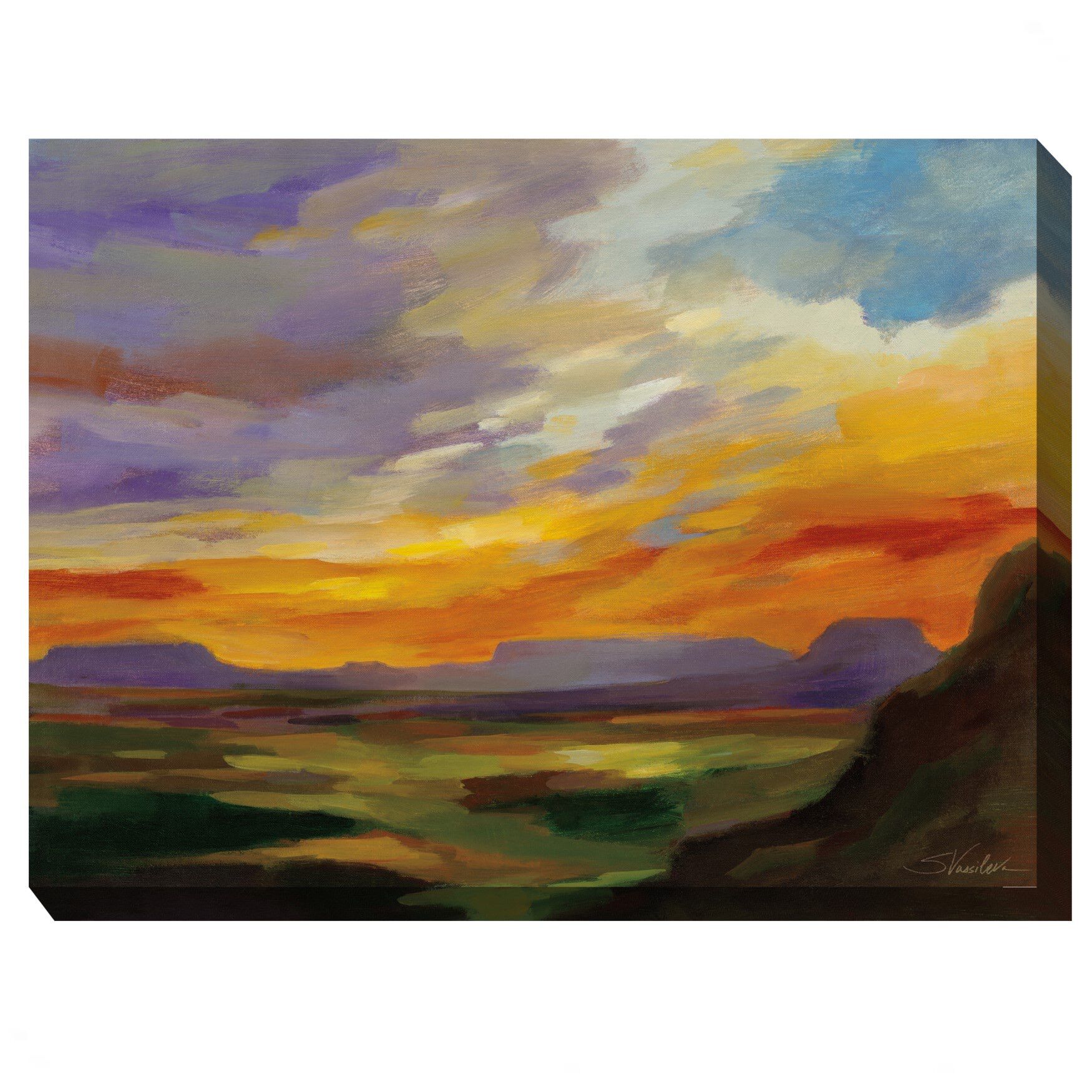 Sonoran Sunset Outdoor Art, MULTI, hi-res image number 0