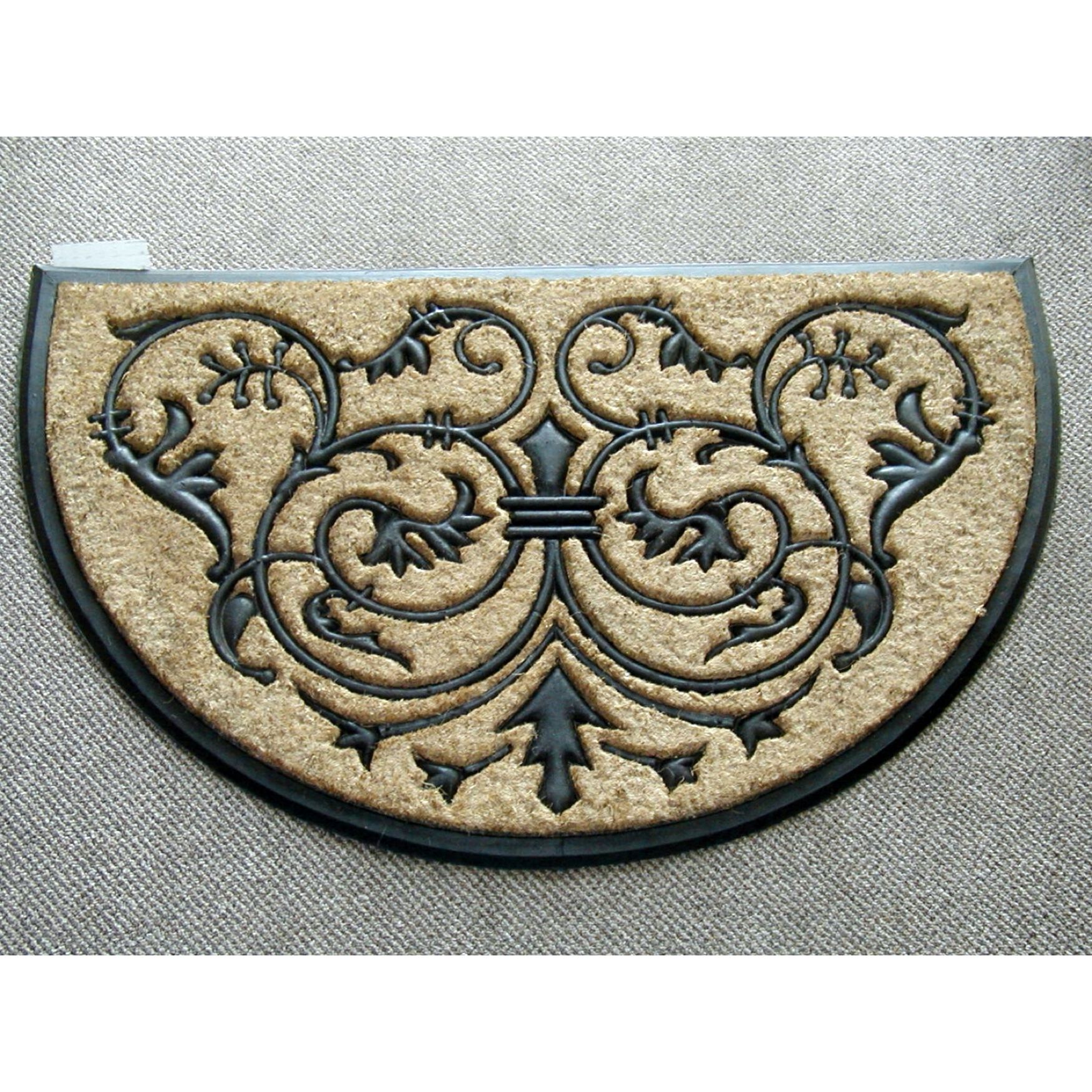 Tuffcor Monarch Half Round Doormat Woman Within