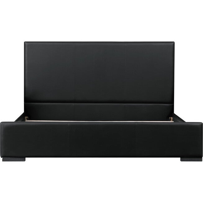 Abbey Platform Bed, Beige, Queen, BLACK, alternate image number 8