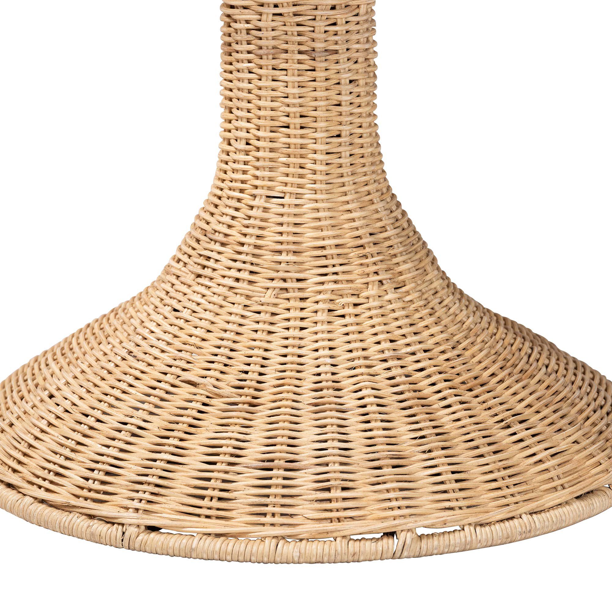 Natala Rattan End Table, HONEY, alternate image number 3