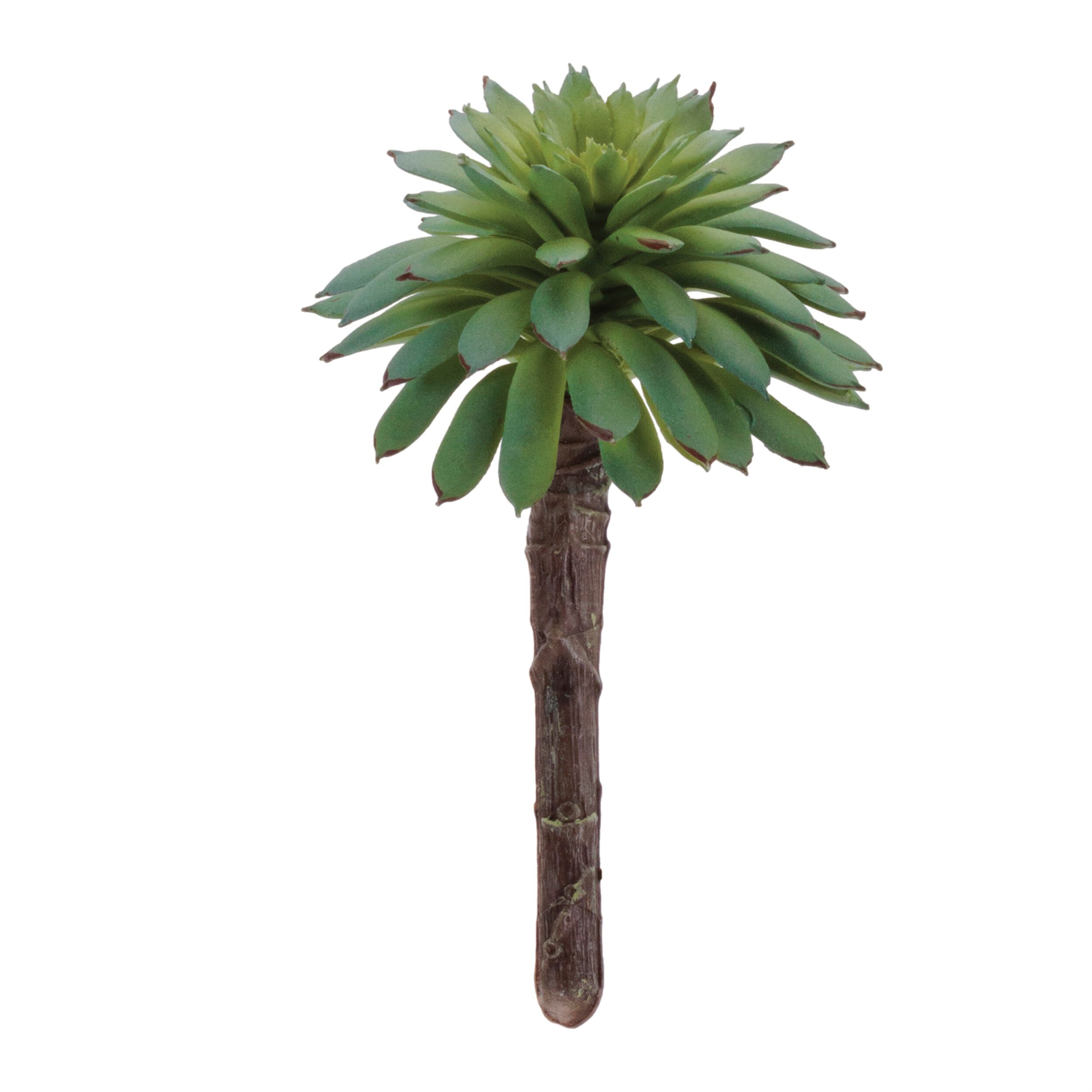 Succulent Plant Pick Set of 12, GREEN, hi-res image number 0