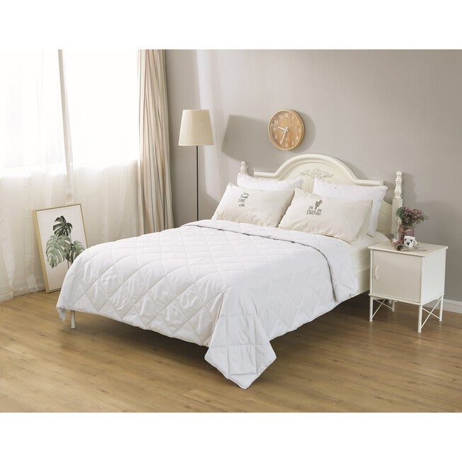 Nano Feather Blanket, White, WHITE, hi-res image number 0