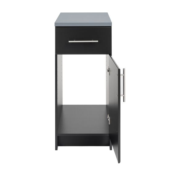 Elite 16" Base Cabinet, Black, , alternate image number null