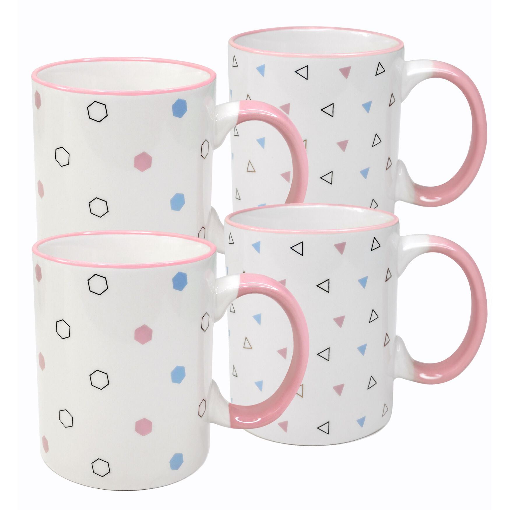 Sweet Sprinkles & Sparkles Coffee Mugs - Set Of 4, O, hi-res image number 0