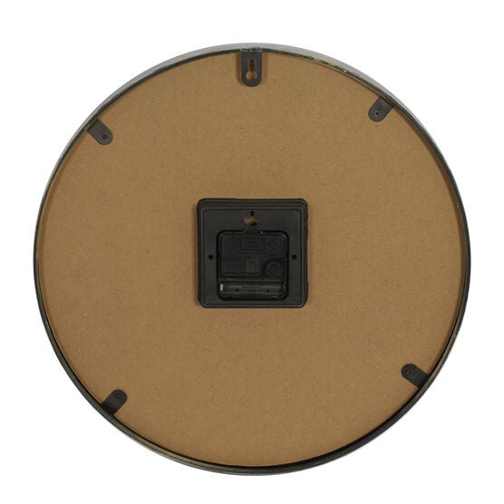 Black Metal Farmhouse Wall Clock, , alternate image number null