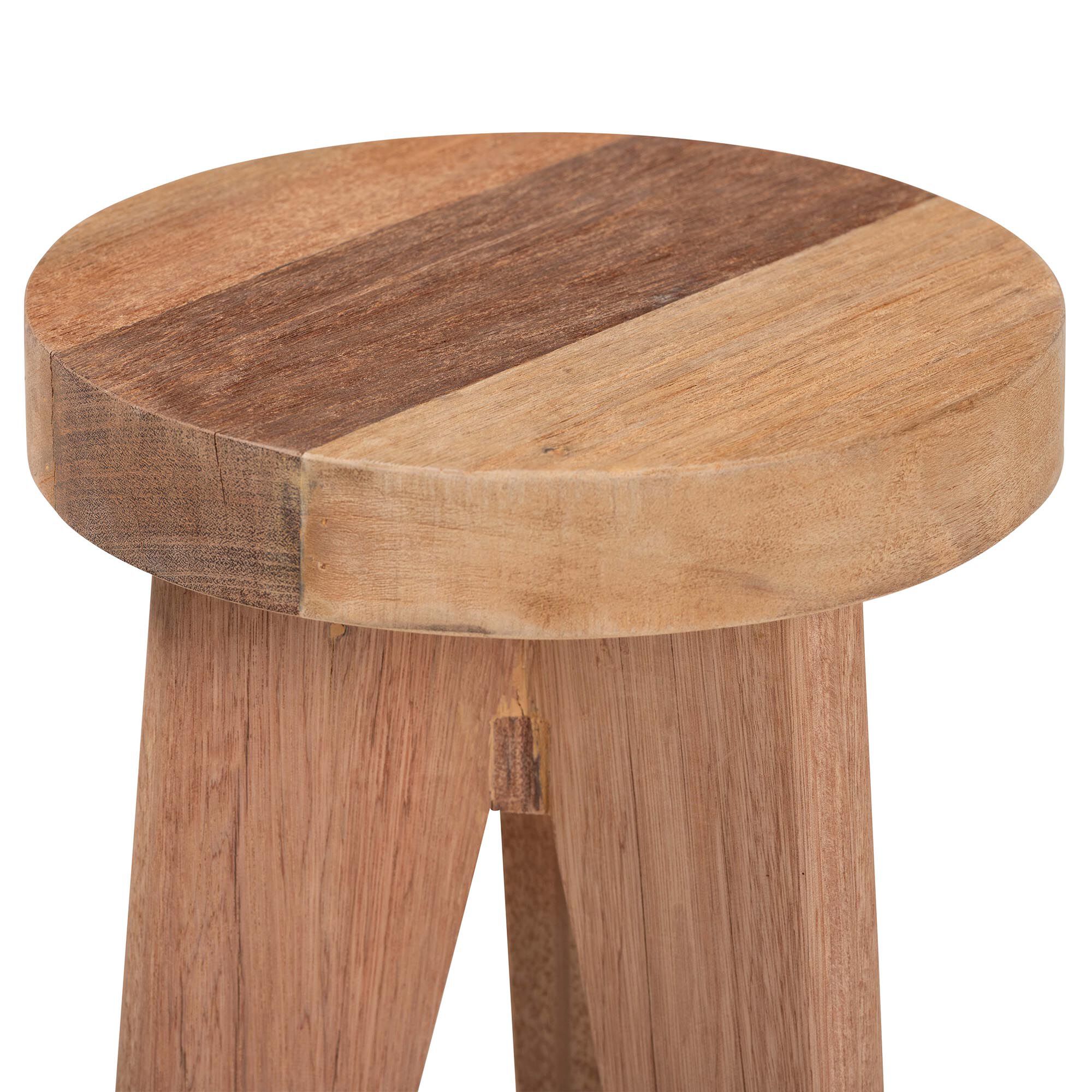 Sayen Acacia Wood Multipurpose Accent Stool, BROWN, alternate image number 3