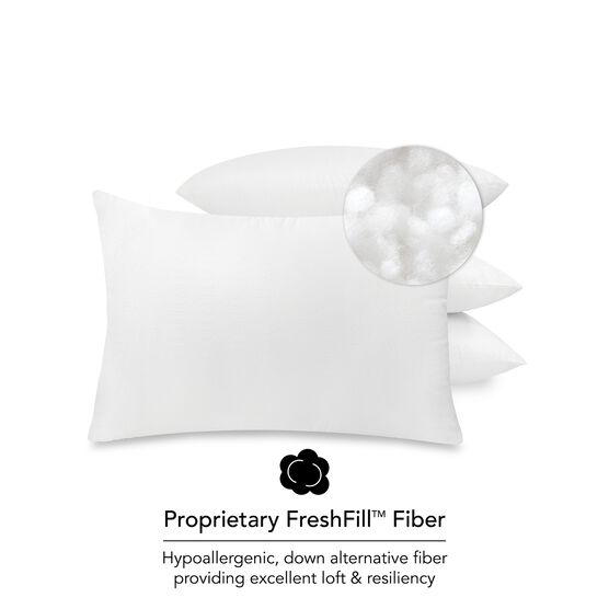 SensorPEDIC Embossed SensoSoft Jumbo Bed Pillow - 4 Pack, , on-hover image number null