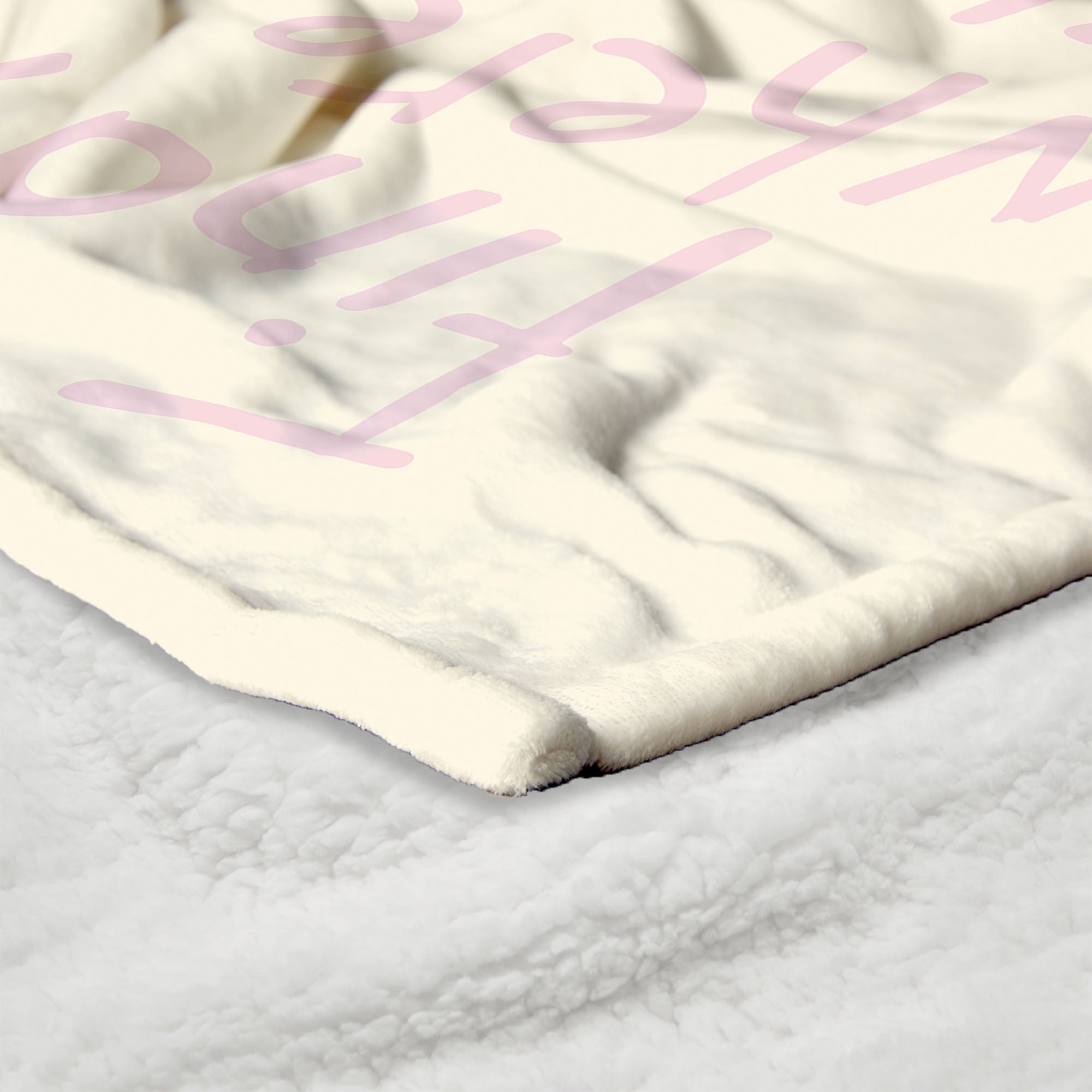 Warner Bros. Where the Wild Things Are Find Me Pink Silk Touch Sherpa Throw Blanket 50x60 Inches, TAN, alternate image number 4