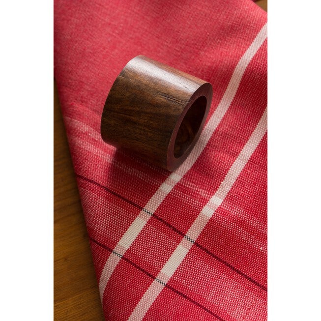 Wood Band Napkin Ring, Set of 6, , alternate image number 5