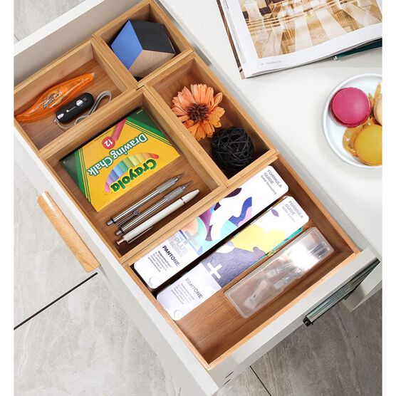 5 Pieces Drawer Organizer, , alternate image number null