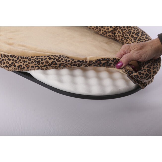Kitty Cat Sill Deluxe Bolster Leopard, , alternate image number 4