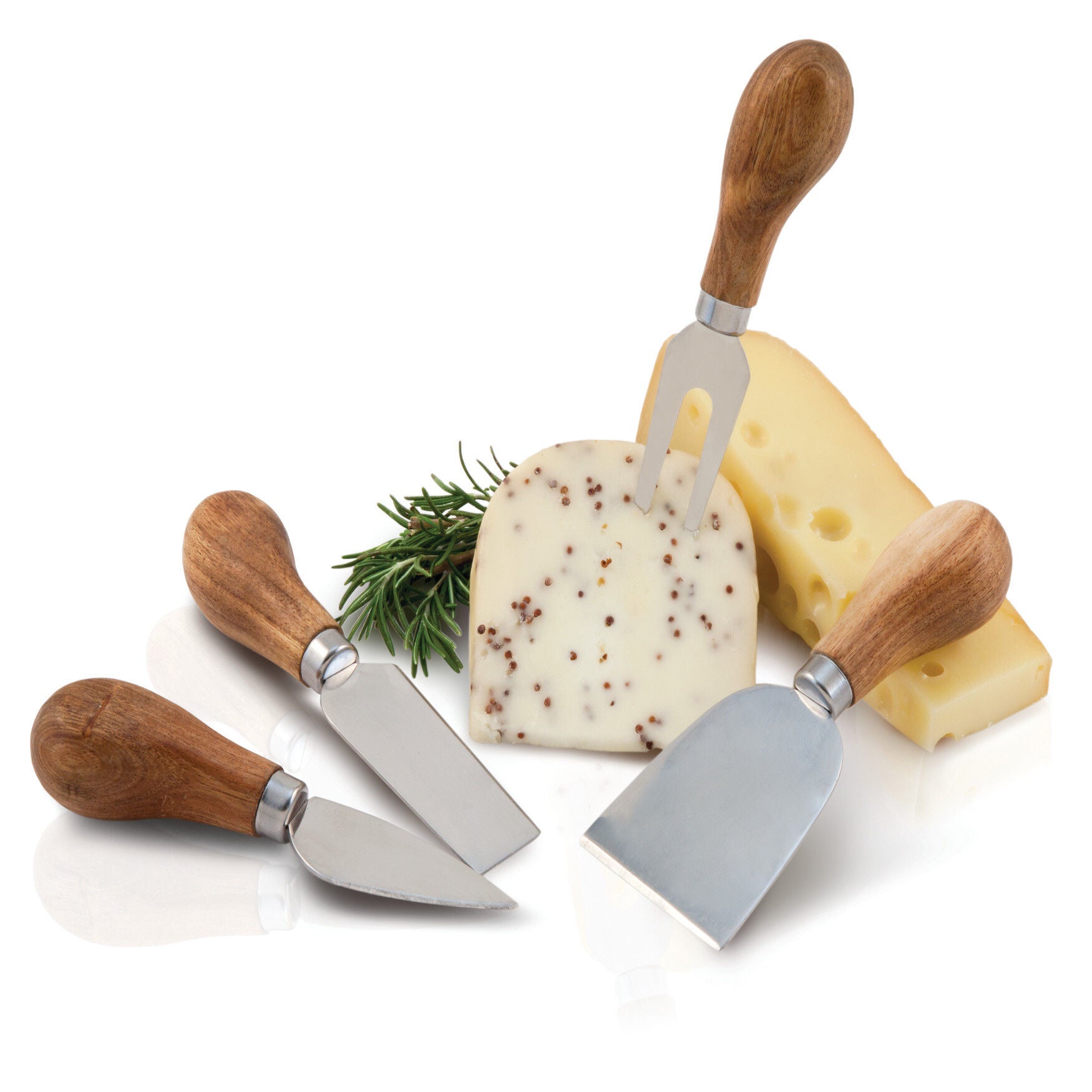 Gourmet Cheese Knives, WOOD, hi-res image number 0