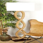 Brown Jute Rope And Iron Rustic Floor Lamp, , alternate image number null