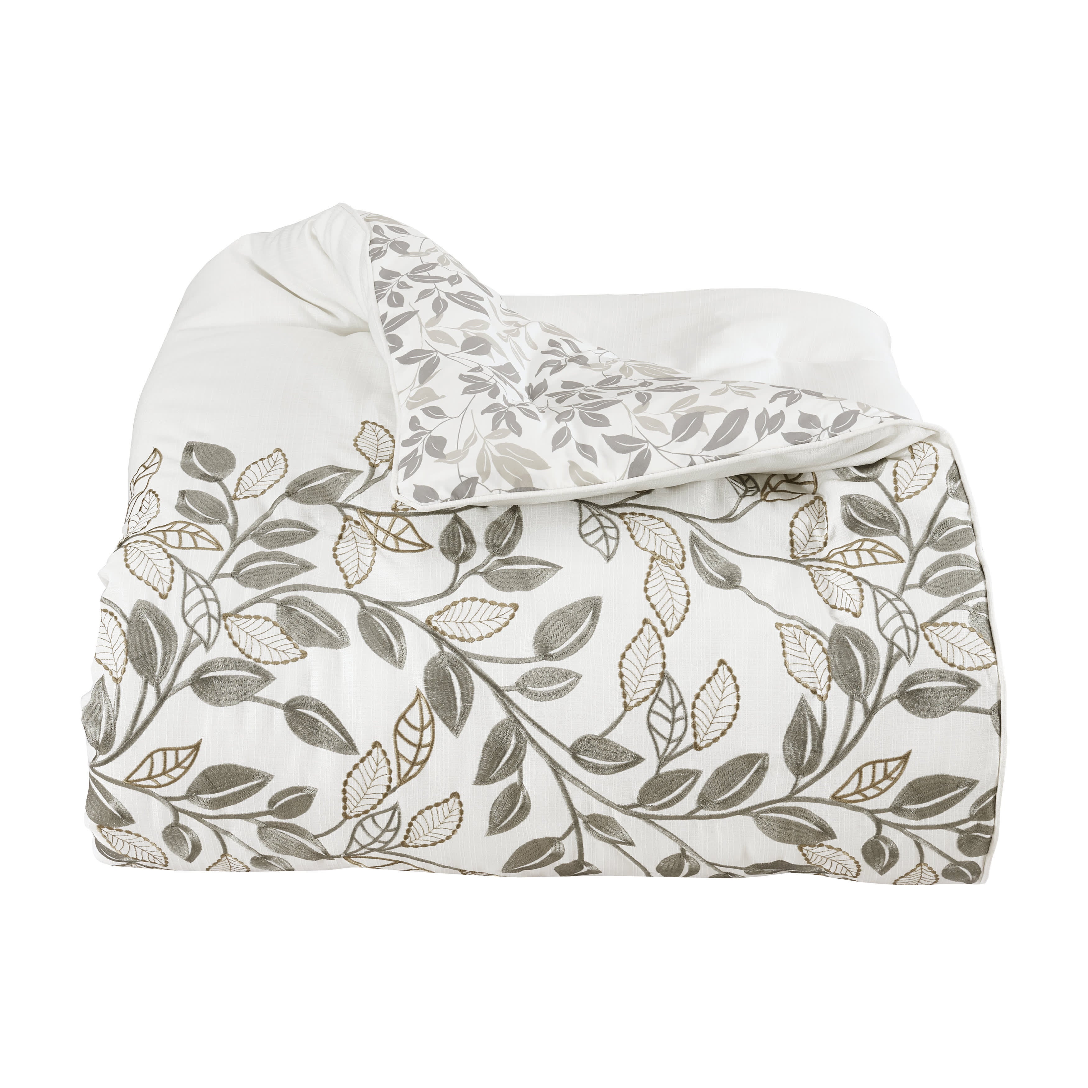 Laurel 4 Piece Comforter Set, WHITE, alternate image number 3