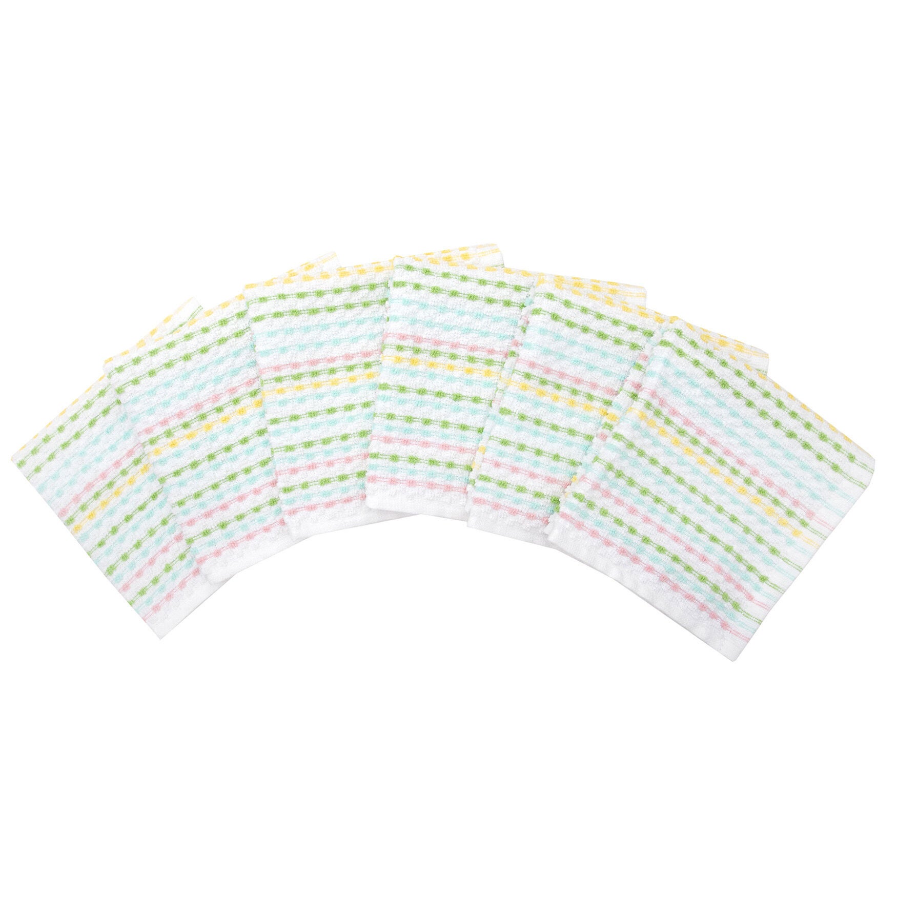 Pebble Bar Mop Dish Cloths, Set Of 6 Dish Cloth, SPRING, hi-res image number 0