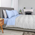 Sealy Healthy Nights Antimicrobial Sheets, Blue, , alternate image number null