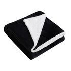 Soft Sherpa Reversible 15lb Weighted Blanket with Washable Cover , , alternate image number null