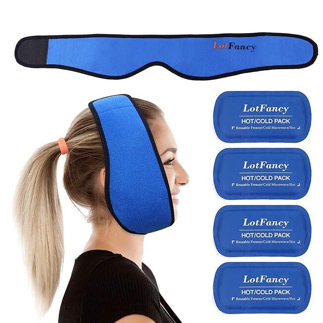Theragel Ice Pack For Jaw, Head, Chin Wellness, , alternate image number null