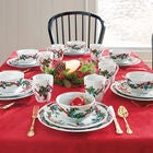 16-Pc. Christmas Dinnerware Set, , alternate image number null