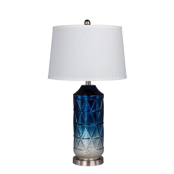 Oil Rubbed Bronze Glass & Metal 27.5" Table Lamp, , alternate image number null