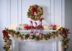 24"H Posable Christmas Elf