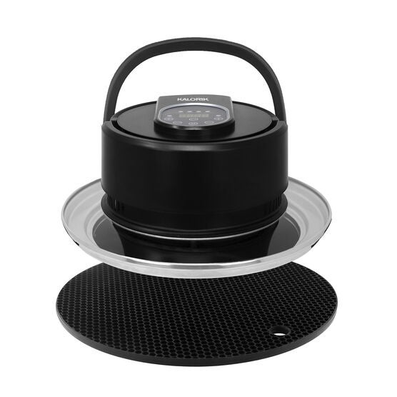 Kalorik Digital Universal Air fryer Lid, Black, BLACK, hi-res image number null