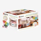 Euro Cuisine Electric Digital Automatic Yogurt Maker with 7 Glass Jars, , on-hover image number null