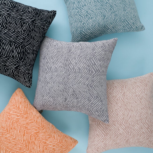 WERNER WOVEN CHEVRON PILLOW, , alternate image number null