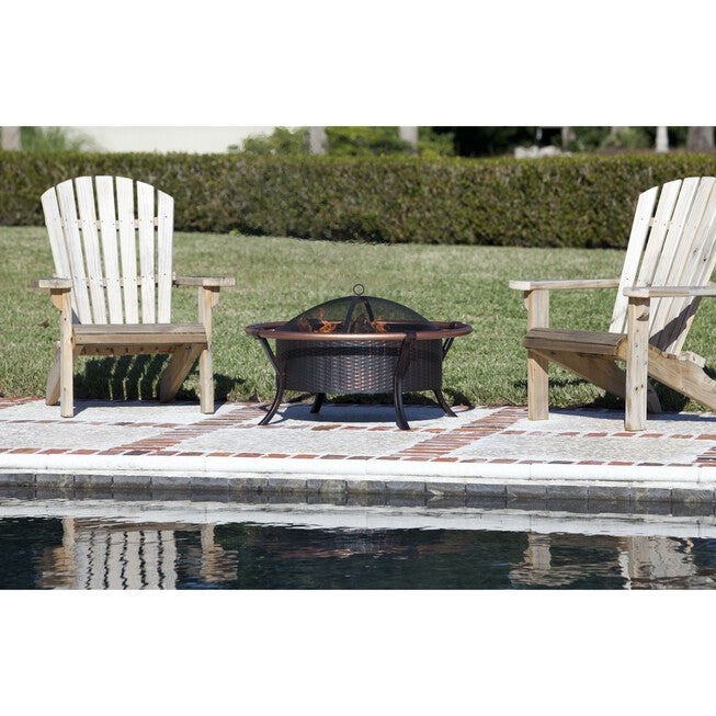 Copper Rail Fire Pit, , alternate image number 2