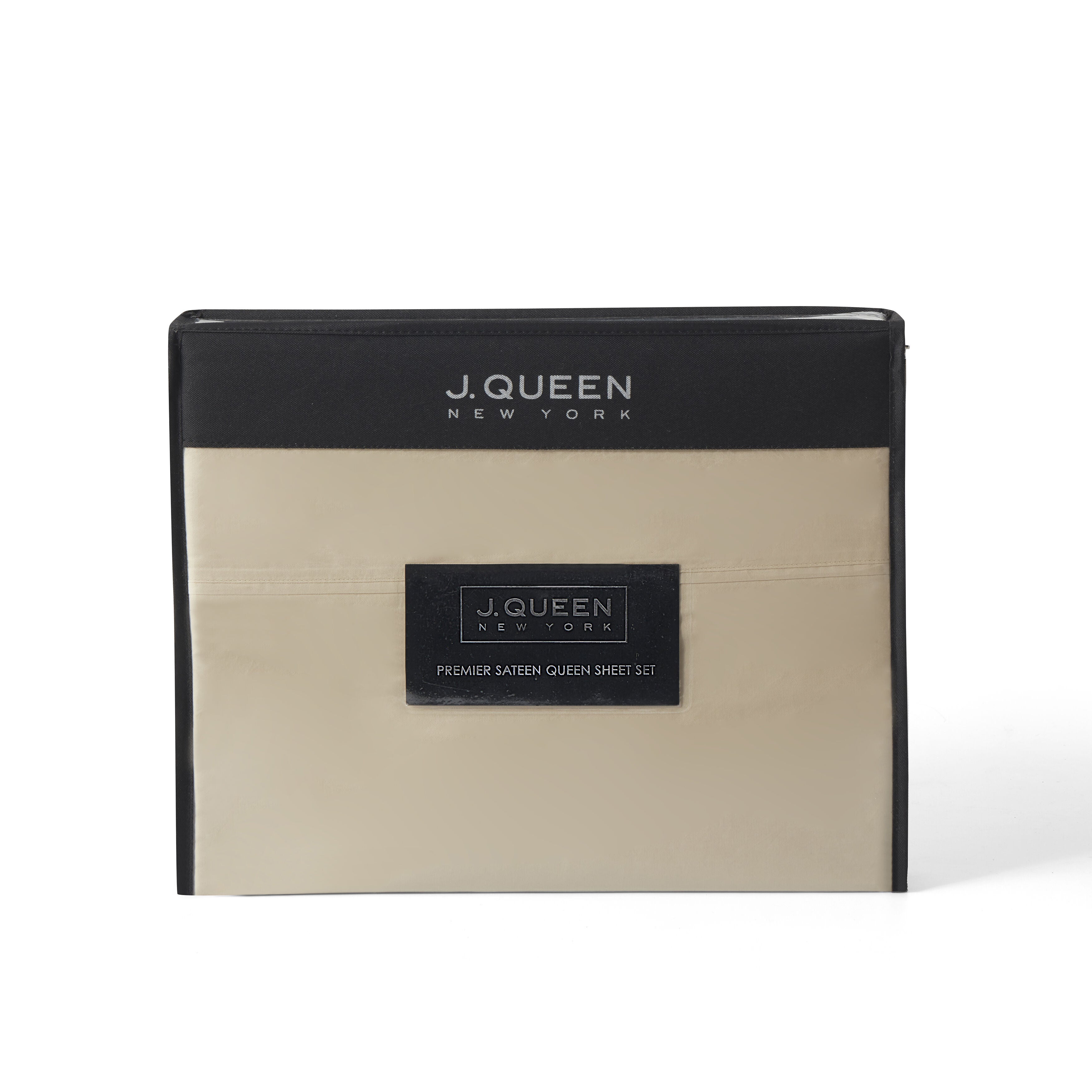 PREMIER SATEEN SHEET SET, PALE GOLD, alternate image number 2