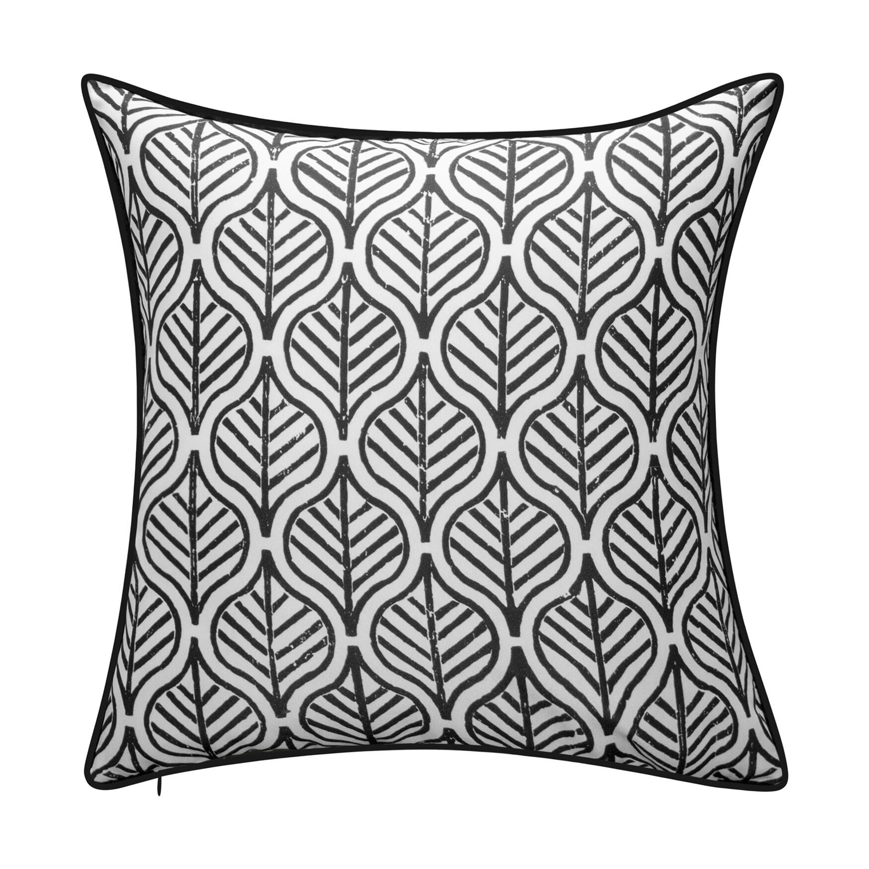 Edie @ Home Indoor/Outdoor Reversible Antique Tile Print Decorative Throw Pillow 18X18, Leaf Multi, , alternate image number 6