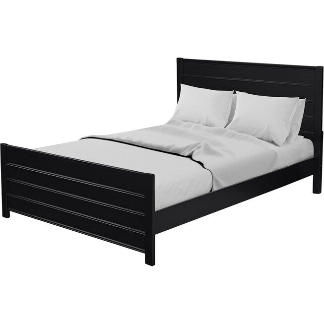 Caroline Wooden Platform Bed in Oak, King, , on-hover image number 1