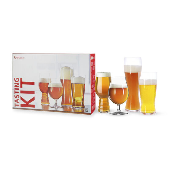 Classic Beer Tasting Kit (Set Of 4), CLEAR, hi-res image number null