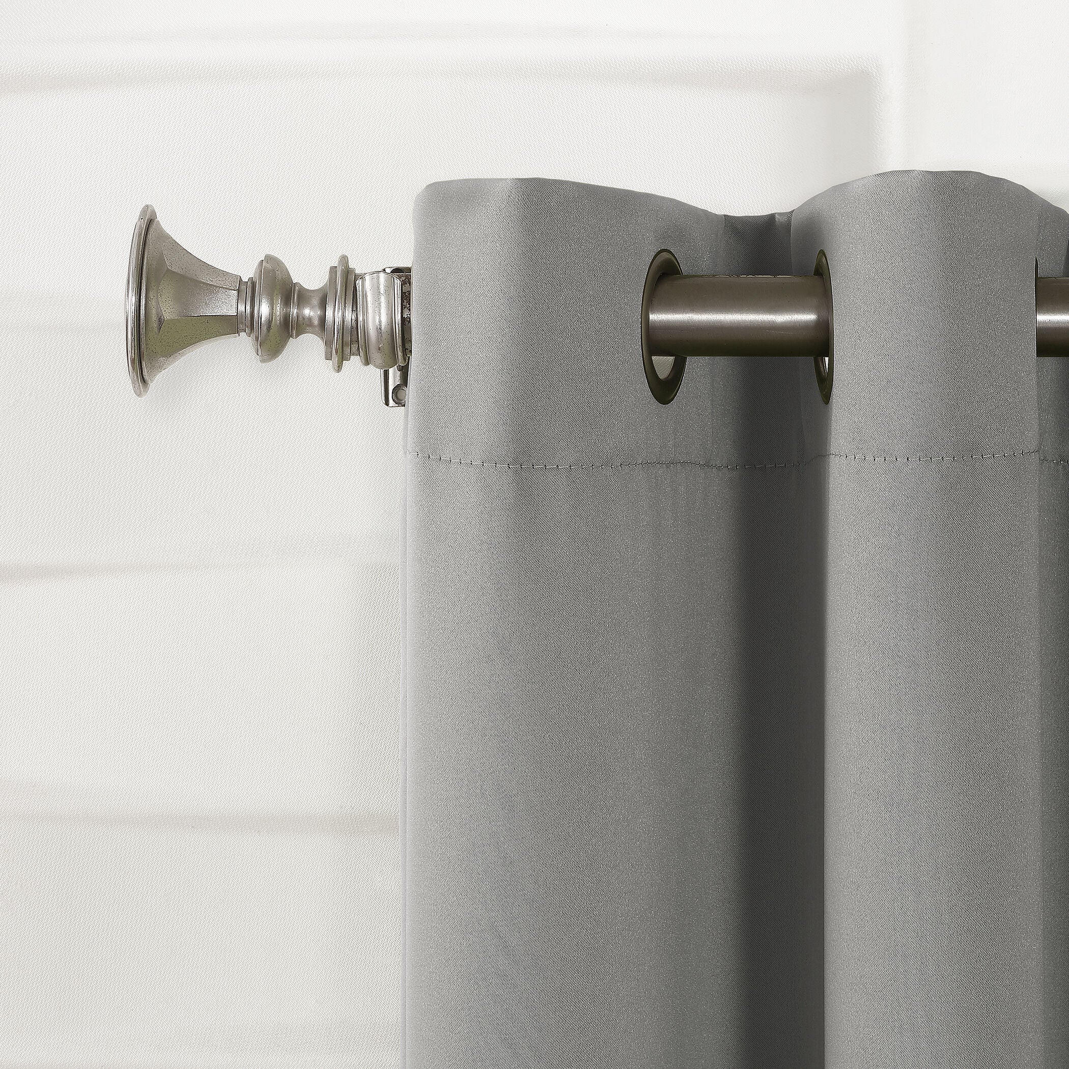 Sun Zero Blackout Greenwich Grommet Panel, PEARL, on-hover image number 1