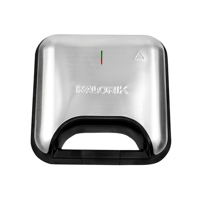 Kalorik 4-in-1 Sandwich Maker, Stainless Steel and Black, , on-hover image number 1