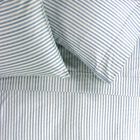 Bamboo Stripe Cotton Sheet Set, NAVY, hi-res image number null