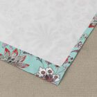 Audrey Turquoise Curtain Panel Pair, , alternate image number null