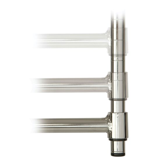 Closet Doubler Rod Commerical Grade, Chrome, , alternate image number null
