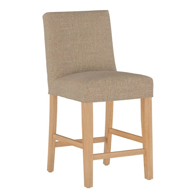 Linen Slipcover Counter Stool, , on-hover image number 1
