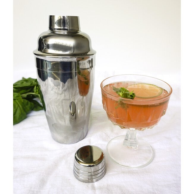 Cocktail Shaker 18oz Stainless Steel, , alternate image number 4