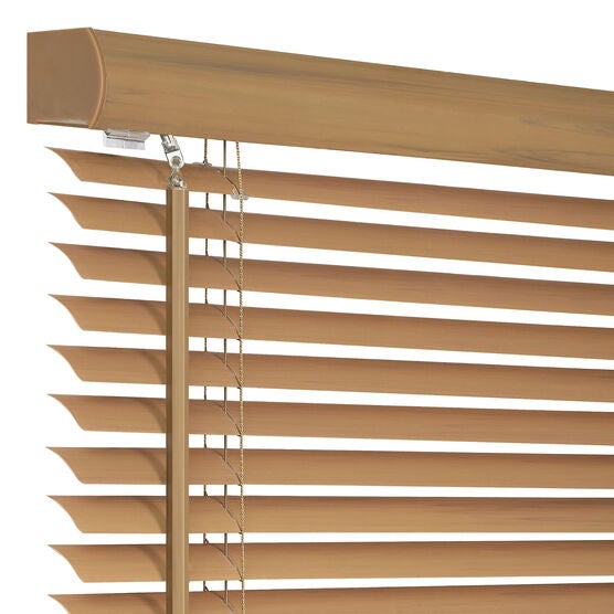 Cordless GII Morningstar 1" Light Filtering Mini Blind Woodtone, , alternate image number null