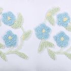 Bloomfield Collection in Floral Design 100% Cotton Tufted Chenille Standard Sham , , on-hover image number null