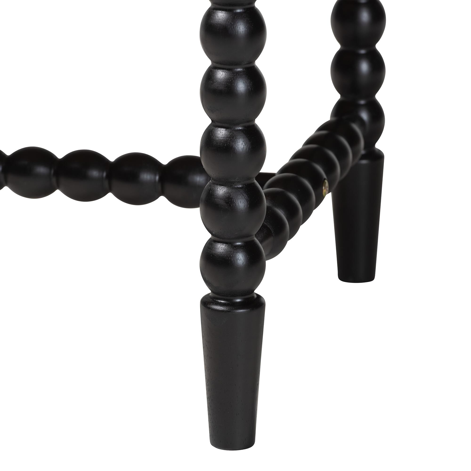 Brantley Spindle Nightstand, BLACK, alternate image number 6